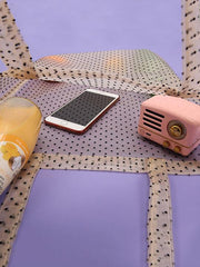 Mesh Little Polka-Dot One-shoulder Handbag