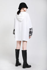 Women Hooded Loose Camouflage Pullover Sweatshirt