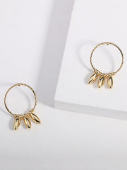 Original Geometry Round Earrings