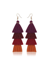 Handmade Bohemian Tassel Earrings