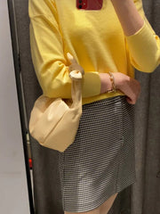 Original Solid Fold Clouds Bag