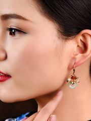 Retro National Style Earrings
