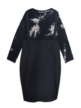 False Two Split-Joint Maxi Dress