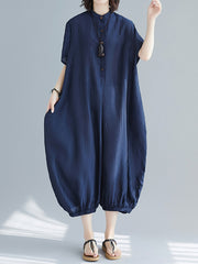 Women Loose One Piece Lantern Casual Pants