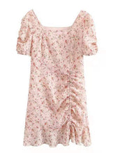 Sweet Strawberry Fudges Floral Mini Dress