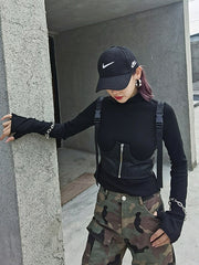 Hollow Backless Sling Vest Top