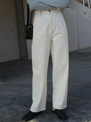 Empire Loose Straight Leg Pants