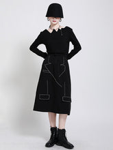 Women Irregular Embroidery Skirt