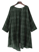 Loose Simple Style Irregular Designed Batwing Blouses