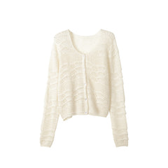 Women Pullover Cutout Loose Blouse