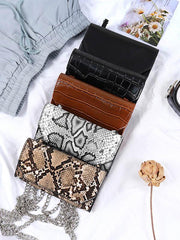 Fashion Leopard Inclined Shoulder Bag