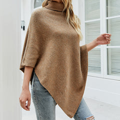 Stylish Solid Color Casual Cape