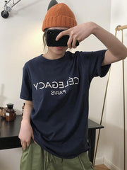 Loose Chic Simple T-shirt