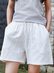Original Literary Wide Short Pants