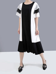 Original Chiffon Petal Sleeve Dress