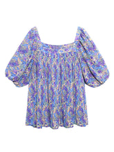 Original Bishop Sleeve Floral T-Shirts Tops