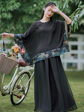 Vintage Ethnic Style  Retro Clasp Tang Suit Jacket