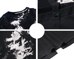 False Two Split-Joint Maxi Dress