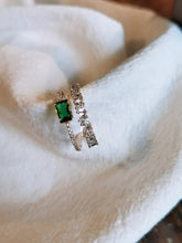 Retro Double Layers Shining Rings