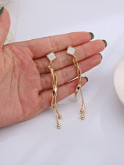 Fashion Geometry Tasseled Irregularity Earrings