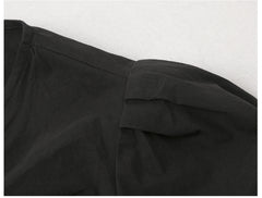 Fashion Solid Cross-Over Midi Dress