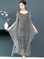 Polka-Dot Korea Style Dress