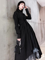 Cool Designed Irregular Long Dress