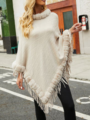 Casual Fashion Solid Color Cape