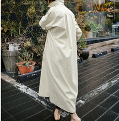 Casual Loose Bow Tie Blouse Dress