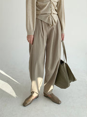 High Waist Casual Wide Leg Pants