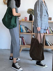 Canvas Large Shopping Bag