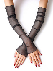 Sun Protection Mesh Pure Color Sleevelet