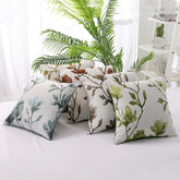 Cotton And Linen Color Geometric Print Pillowcase