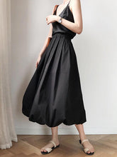 Casual A-Line Chic Bubble Skirt