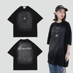 Print Loose Short Sleeve Unisex T-Shirt