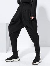 Women Personalized Elastic Waist Loose Casual Pants