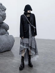 Original Irregularity A-Line Gauze Skirt