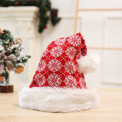 Women Striped Hat Christmas Old Print Hat