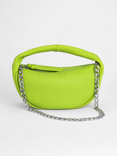Simple Solid Chain Underarm Bag
