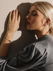 Retro Imitation Pearl Pendant Bracelet