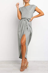Solid Color Essential Grace Midi Dress(4 Colors)