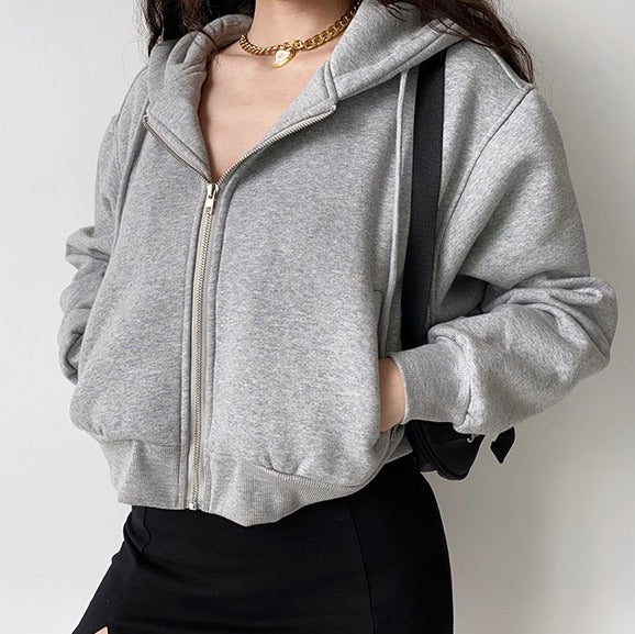 All Casual Zip Up Hoodie