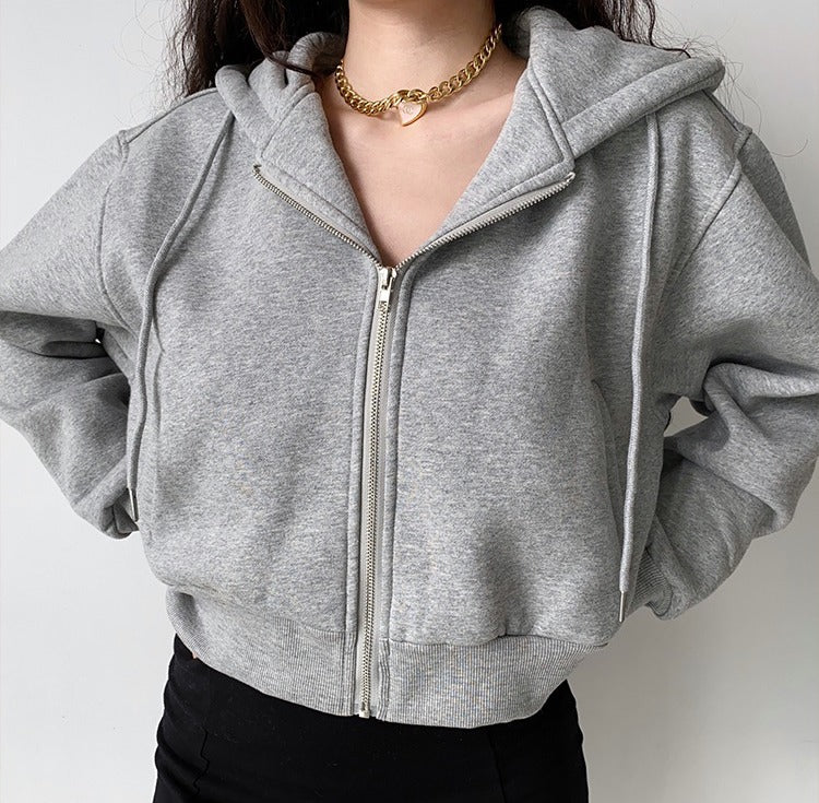 All Casual Zip Up Hoodie