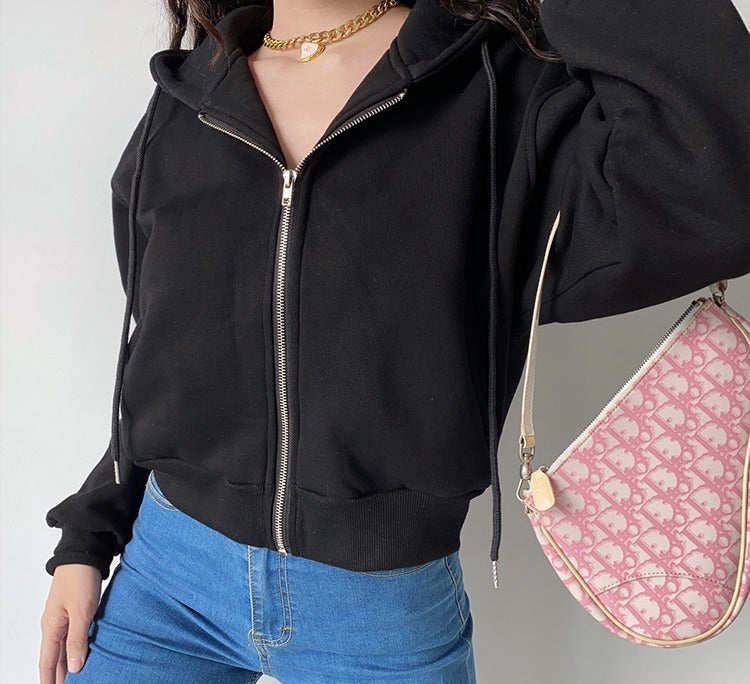 All Casual Zip Up Hoodie