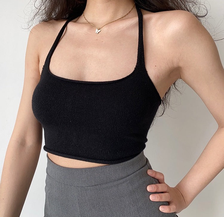 Avery Halter Strap Camisole