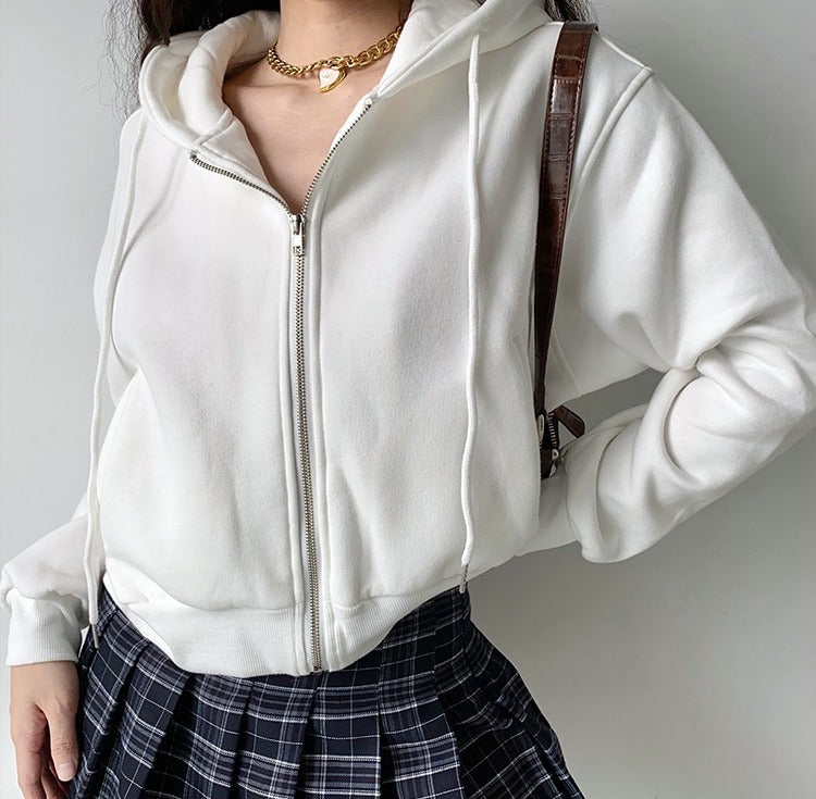 All Casual Zip Up Hoodie