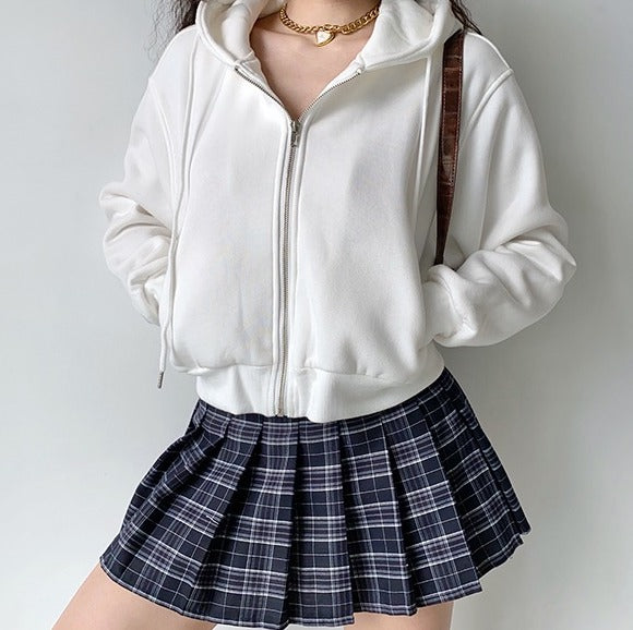 All Casual Zip Up Hoodie