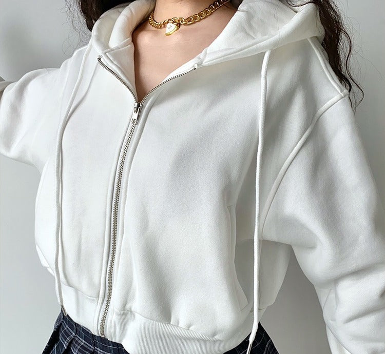 All Casual Zip Up Hoodie