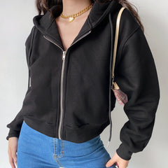 All Casual Zip Up Hoodie