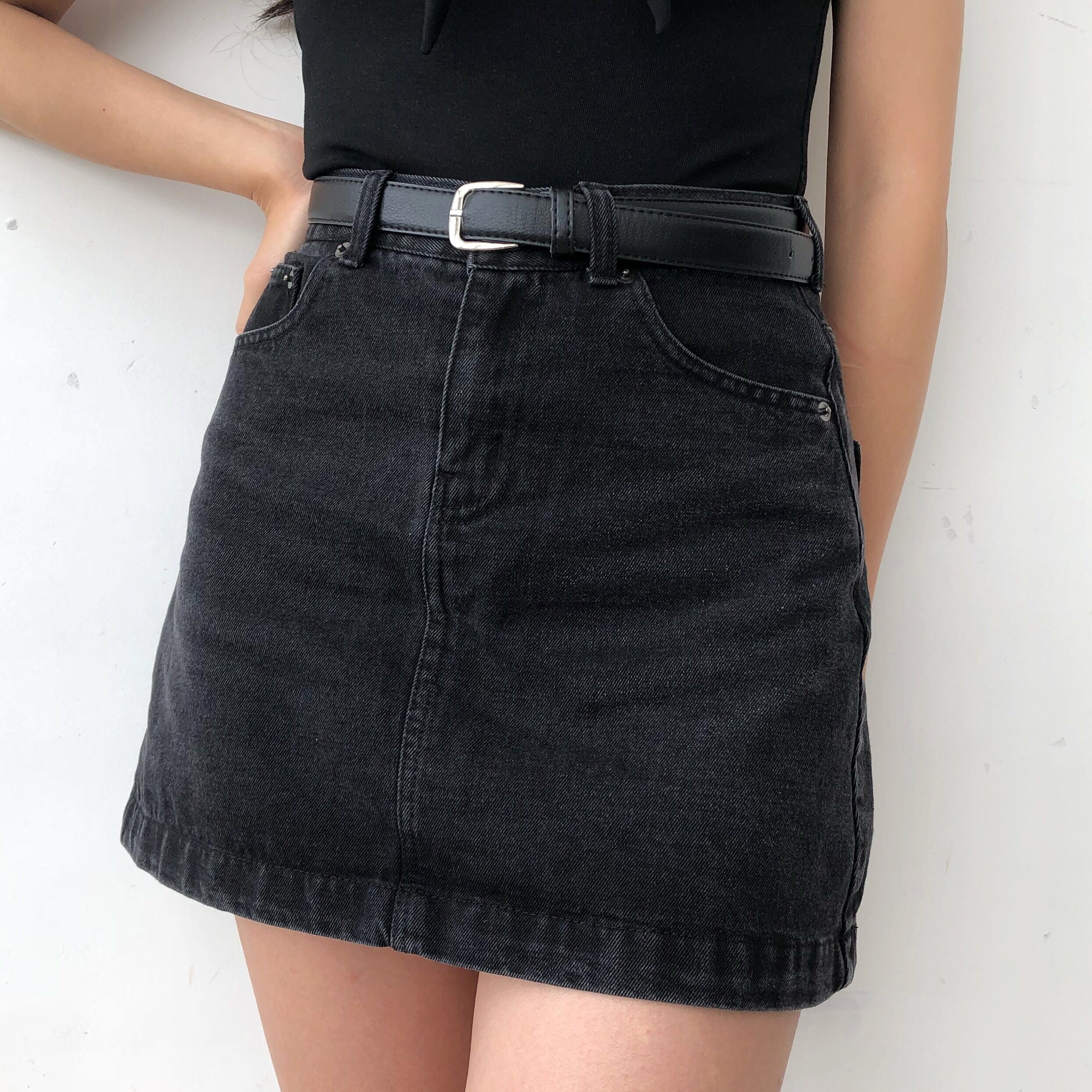 Vintage Denim Skirt